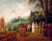 WATTEAU, Antoine The Island of Cythera china oil painting artist